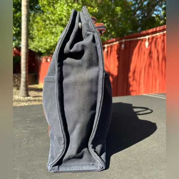 Vintage Hermes Canvas Tote Bag - Picture 5 of 11